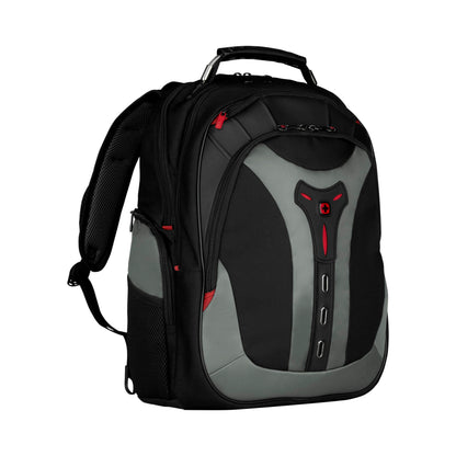 WENGER Pegasus 17 Inch Laptop Backpack, Anti-Scratch Lining with iPad/Tablet/eReader Pocket in Blue (25 Litre)-Blend of Style & Function, Swiss Designed 600639