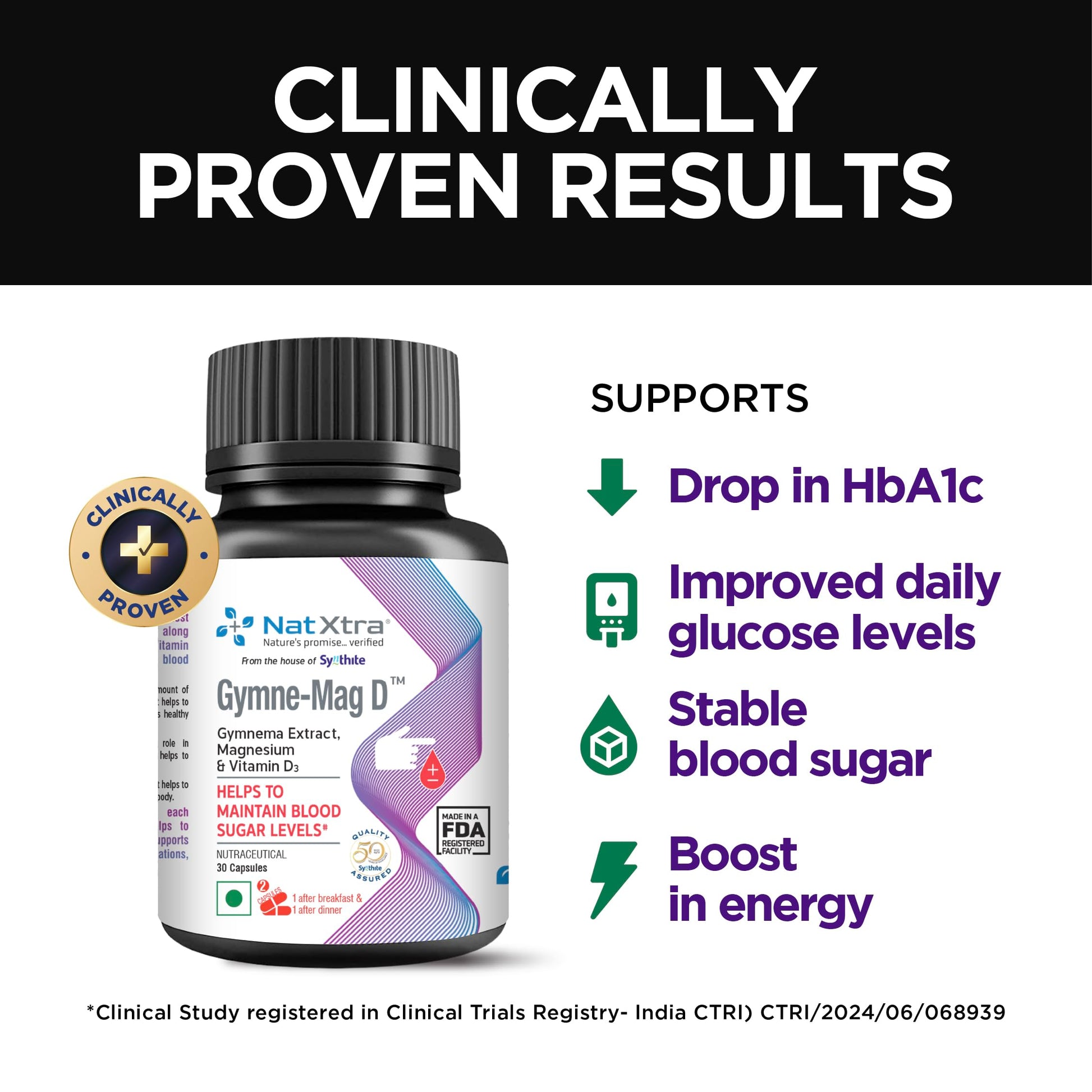 Natxtra Gymne-Mag D | Gymnema Sylvestre (Natural Gurmar leaves) + Magne- image 3