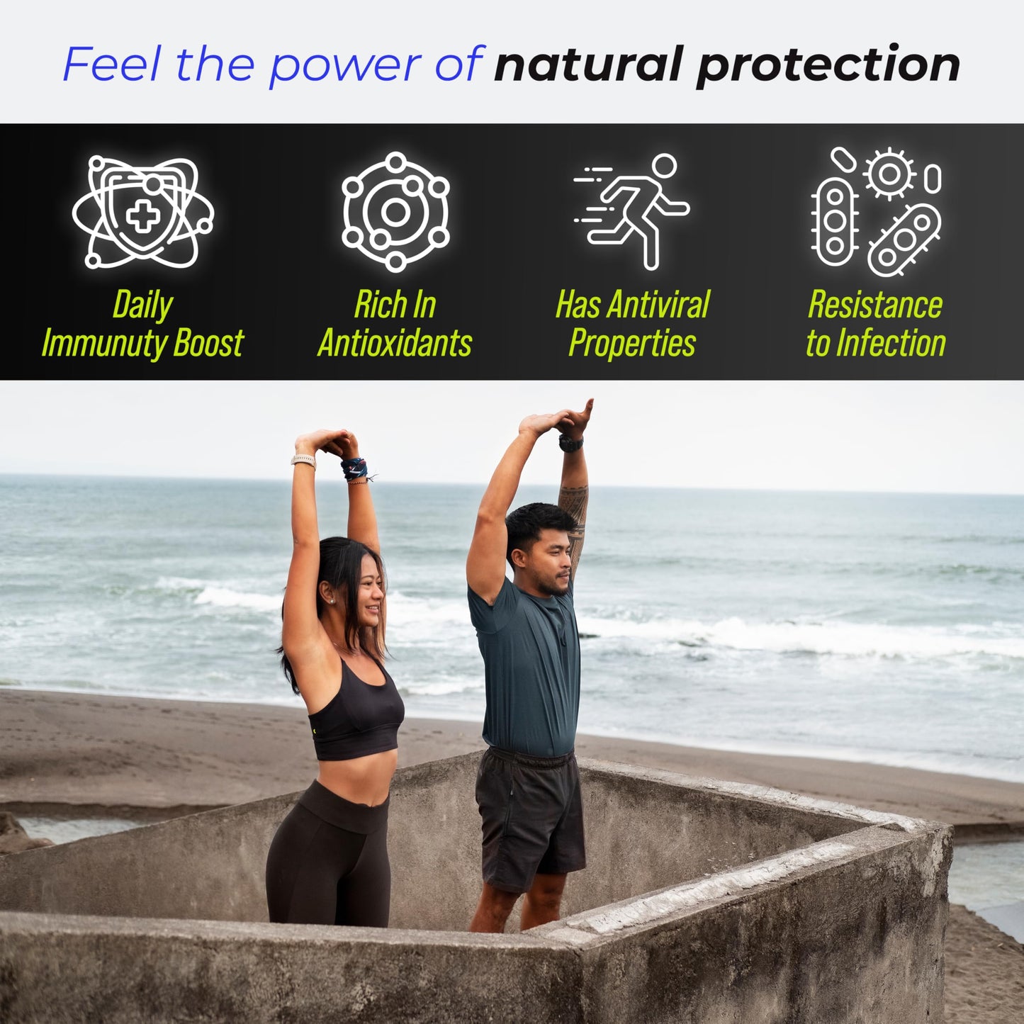 Health Veda Organics Natural Immunity Booster Capsules for Men & Women I Immunity blend of Amla, Giloy, Tulsi, Neem & Ashwagandha I 60 Veg Capsules I Improves Immunity to Fights Bacteria & Viruses