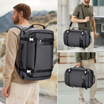 WITZMAN Travel Backpack for Men Laptop Backpack with USB Charging Port- image 9