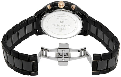 Titan Regalia Ceramics Analog Black Dial Men's Watch NM90090KD02/NN9009- image 6