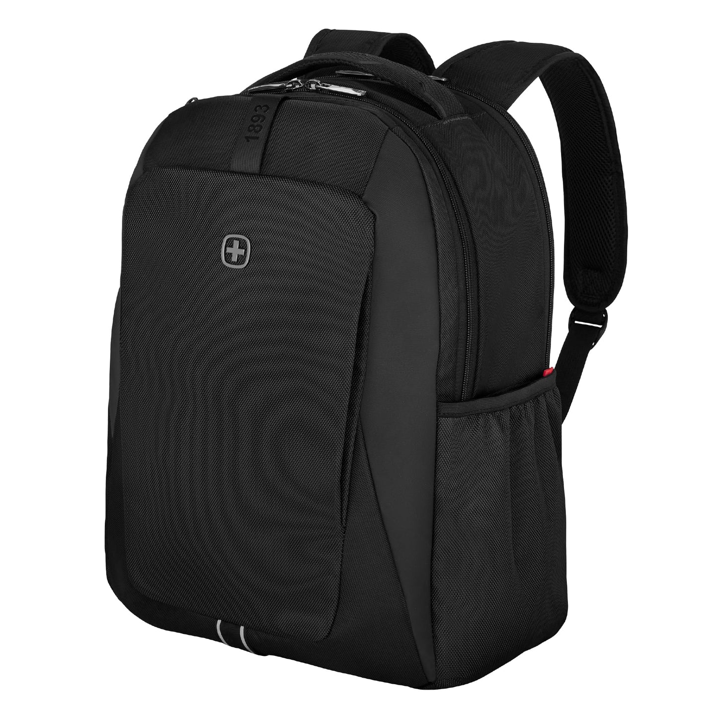 WENGER, New Essentials 2023, XE Professional 15.6 inches Laptop Backpack (23 liters), 44 cm, Recycled Polyester PVC, Black, 612739 | Swiss Designed