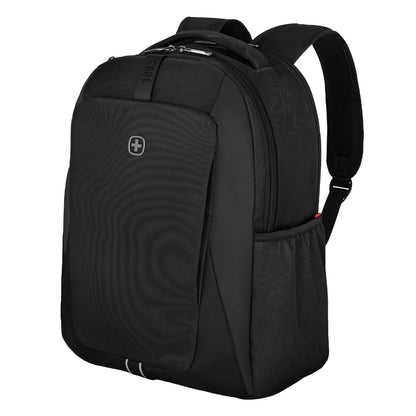 WENGER, New Essentials 2023, XE Professional 15.6 inches Laptop Backpack (23 liters), 44 cm, Recycled Polyester PVC, Black, 612739 | Swiss Designed