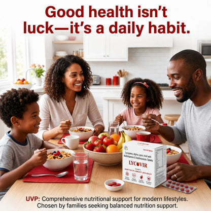 Virgo Healthcare Lycovir Lycopene & Essential Vitamins Tablets | Antioxidant Supplement with Lycopene, Multivitamins | Daily Nutritional Support, Immune Health & General Wellness | 5 x 10 Tablets