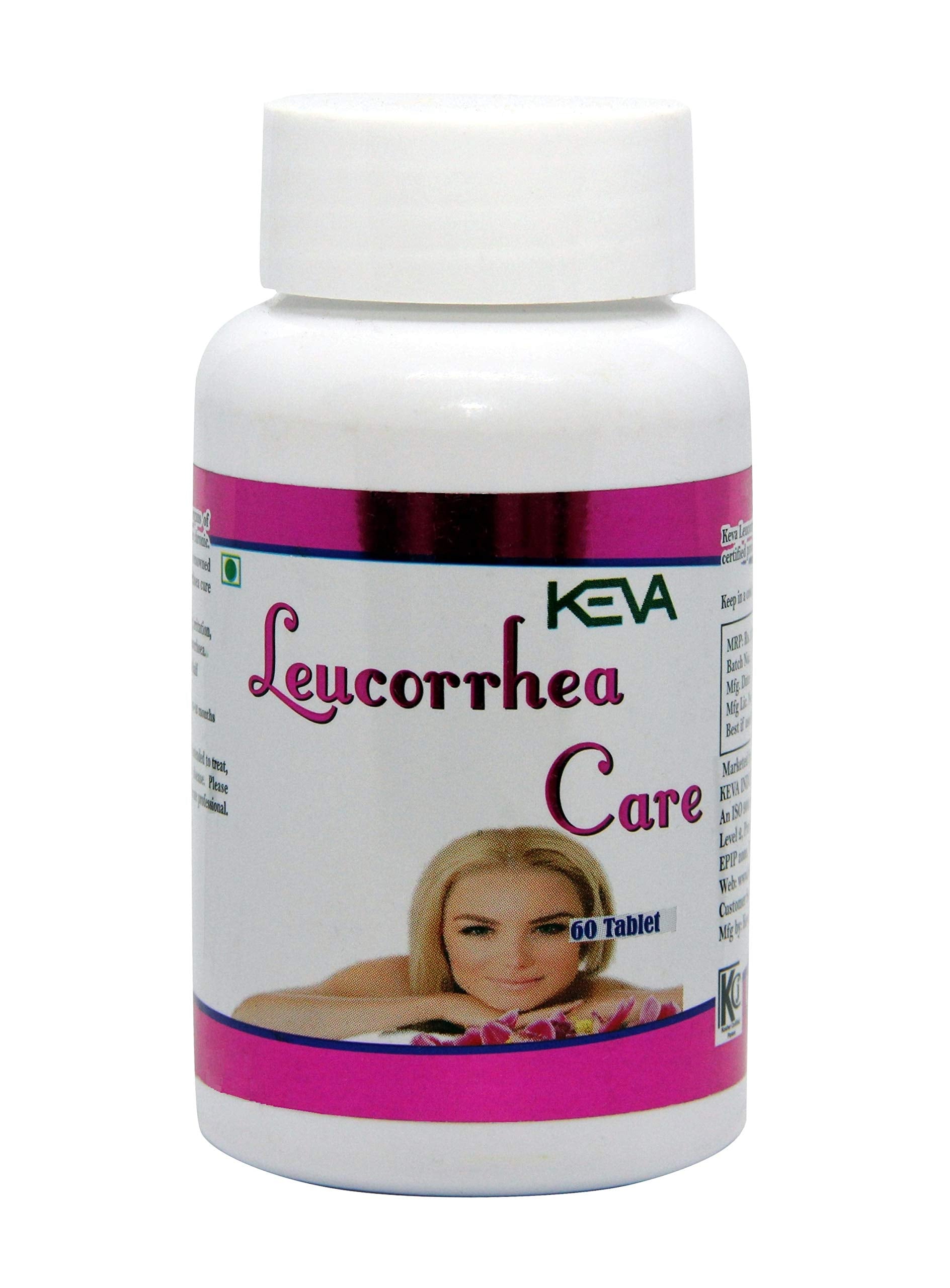Keva Leucorrhea Care Tablets (60 Tablets)