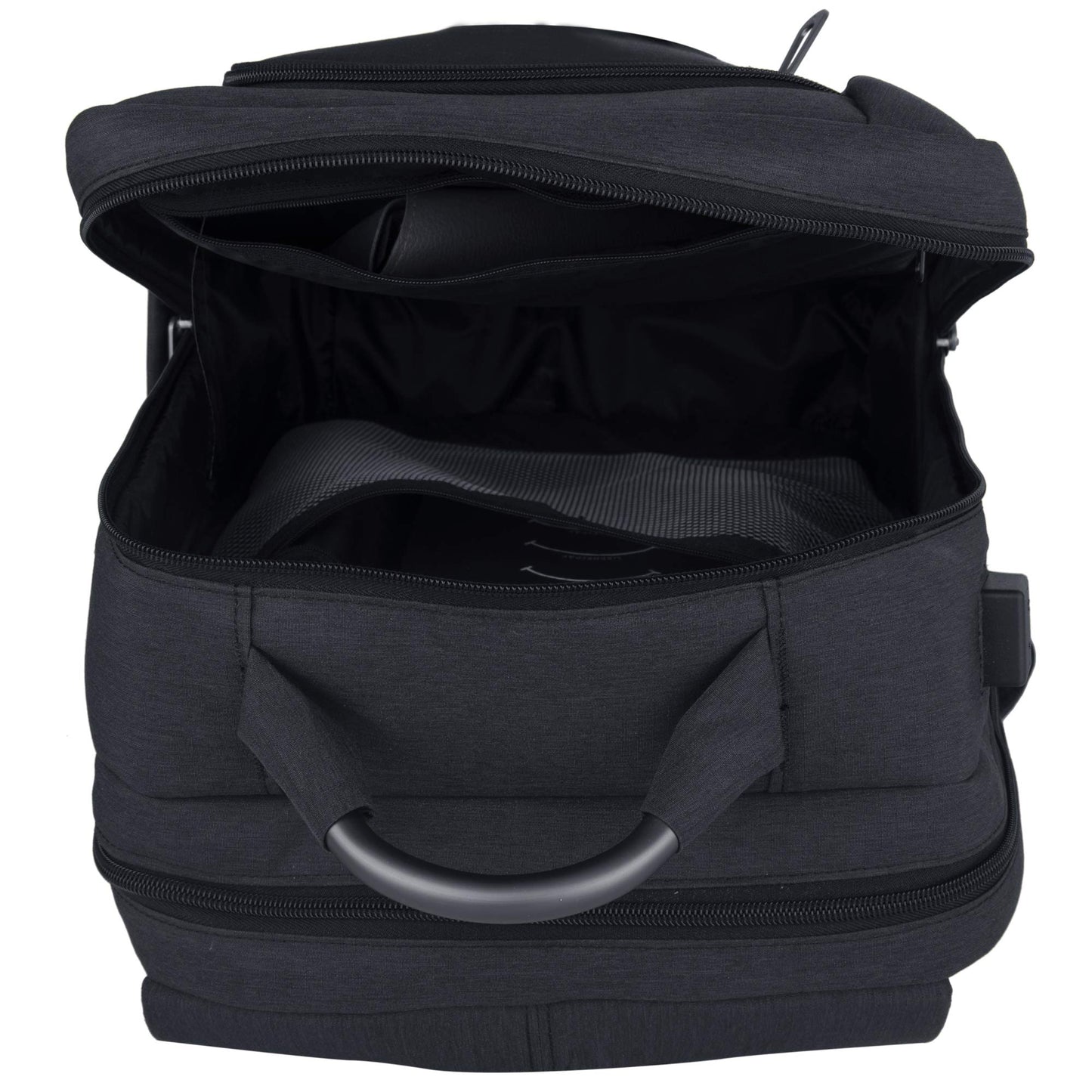 Carriall Minch Polyester Smart Laptop Backpack | Fit up to 15.6” Mac/La- image 3