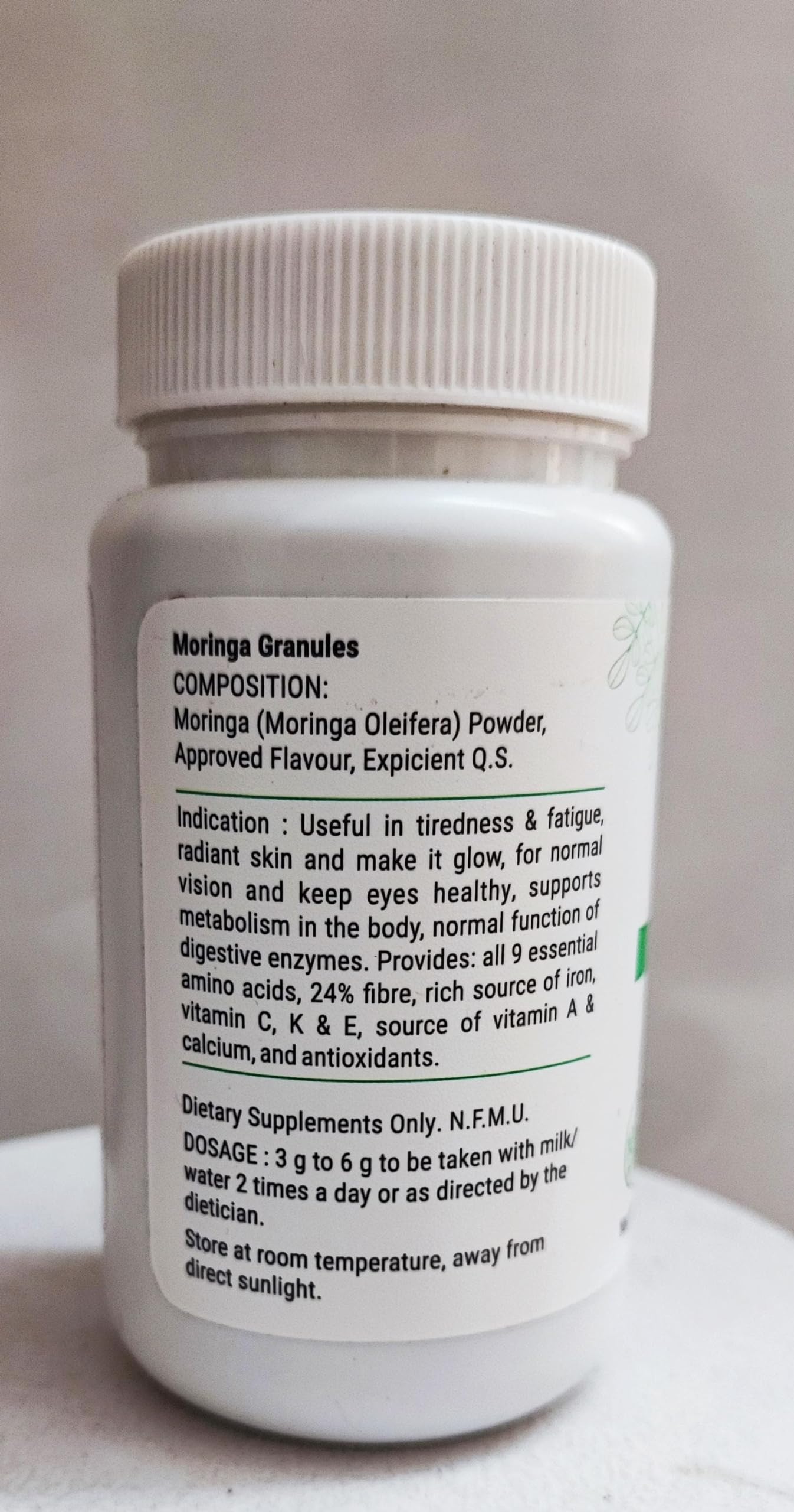 Bluekites Moringa granules 100g Pack of 3