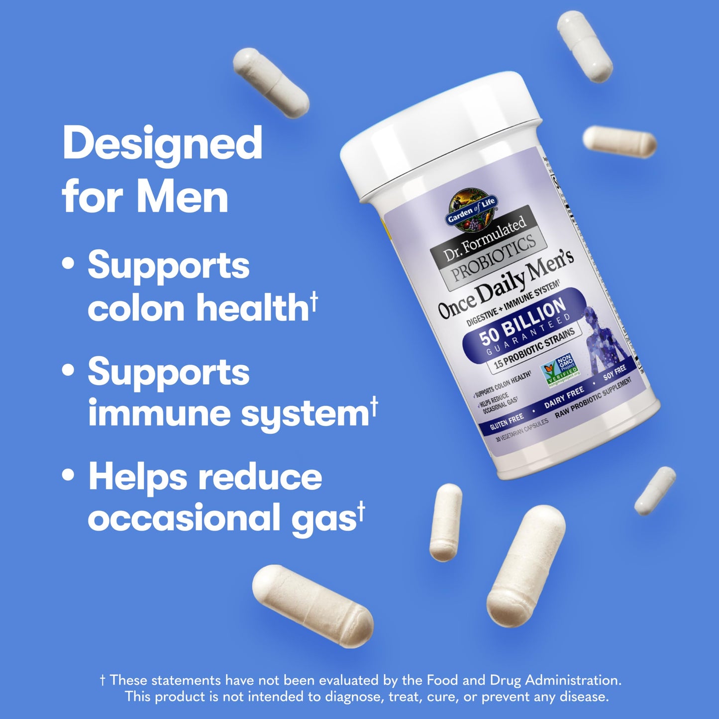 Garden of Life Probiotic Supplement for Men - Dr. Formulated Once Daily- image 5