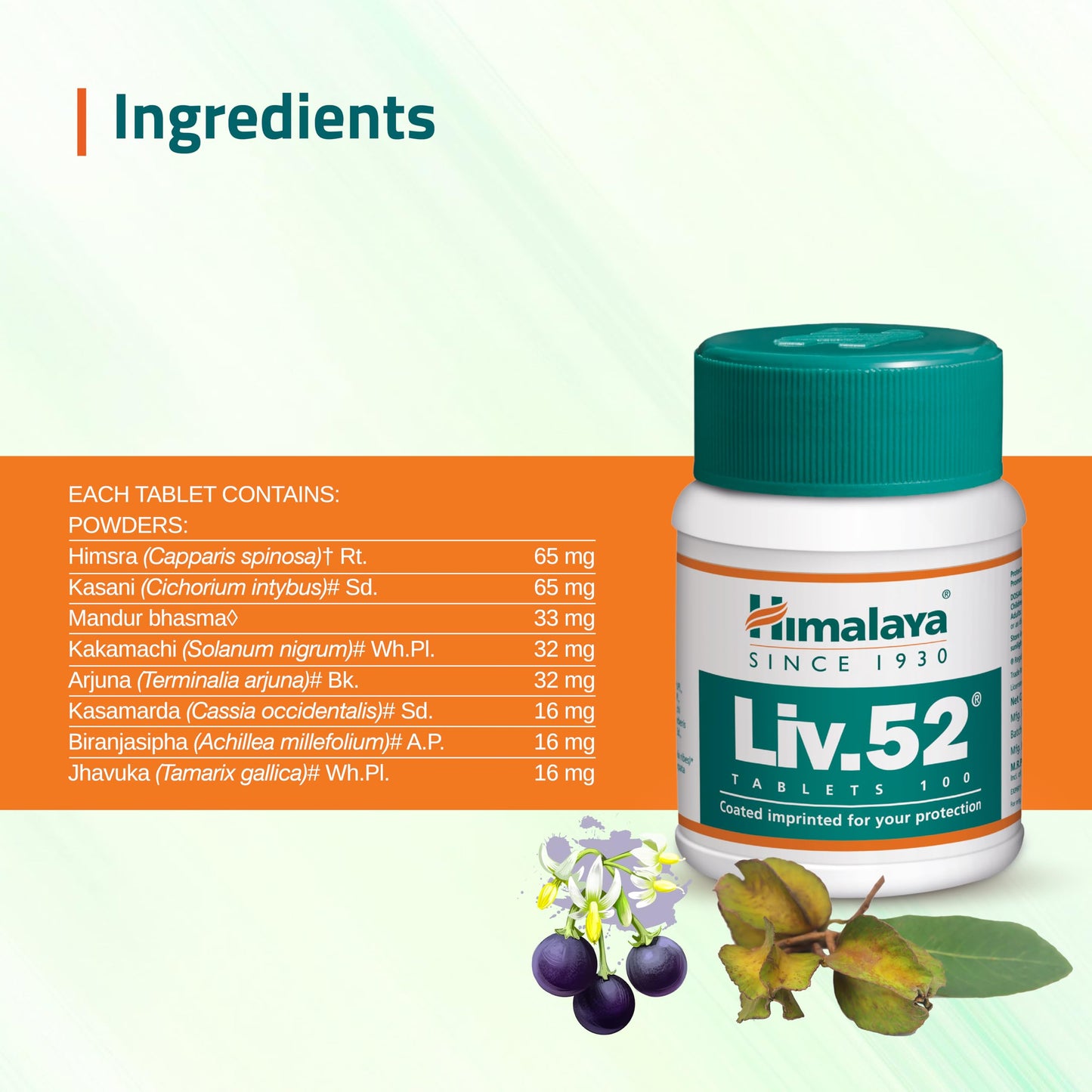 Himalaya Liv.52 Tablets - 100 Counts, 33 Servings- image 3