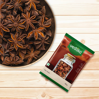 Amazon Brand - Vedaka Star Anise, 100 g