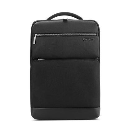 CARLTON Esporta Business Backpack with 15' Laptop Compartment-11L | Premium Anti-Theft/Water Resistant Backpack with added Ergonomic Comfort & Smart Organiser (Jet Black)