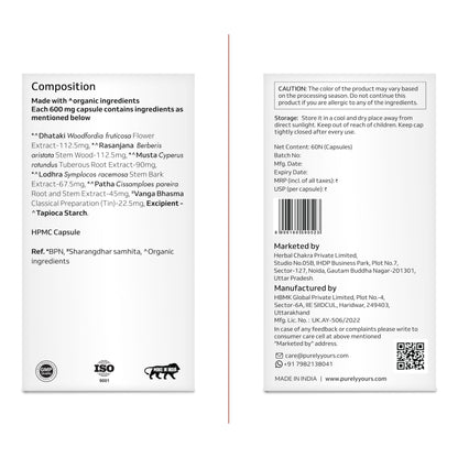 Purely Yours Female White Discharge Management Capsules - Femme Balance- image 3