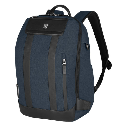 Victorinox Architecture Urban 2.0, Unisex Adult Backpack, Melange Blue/Black, One Size, Melange Blue/Black, One Size