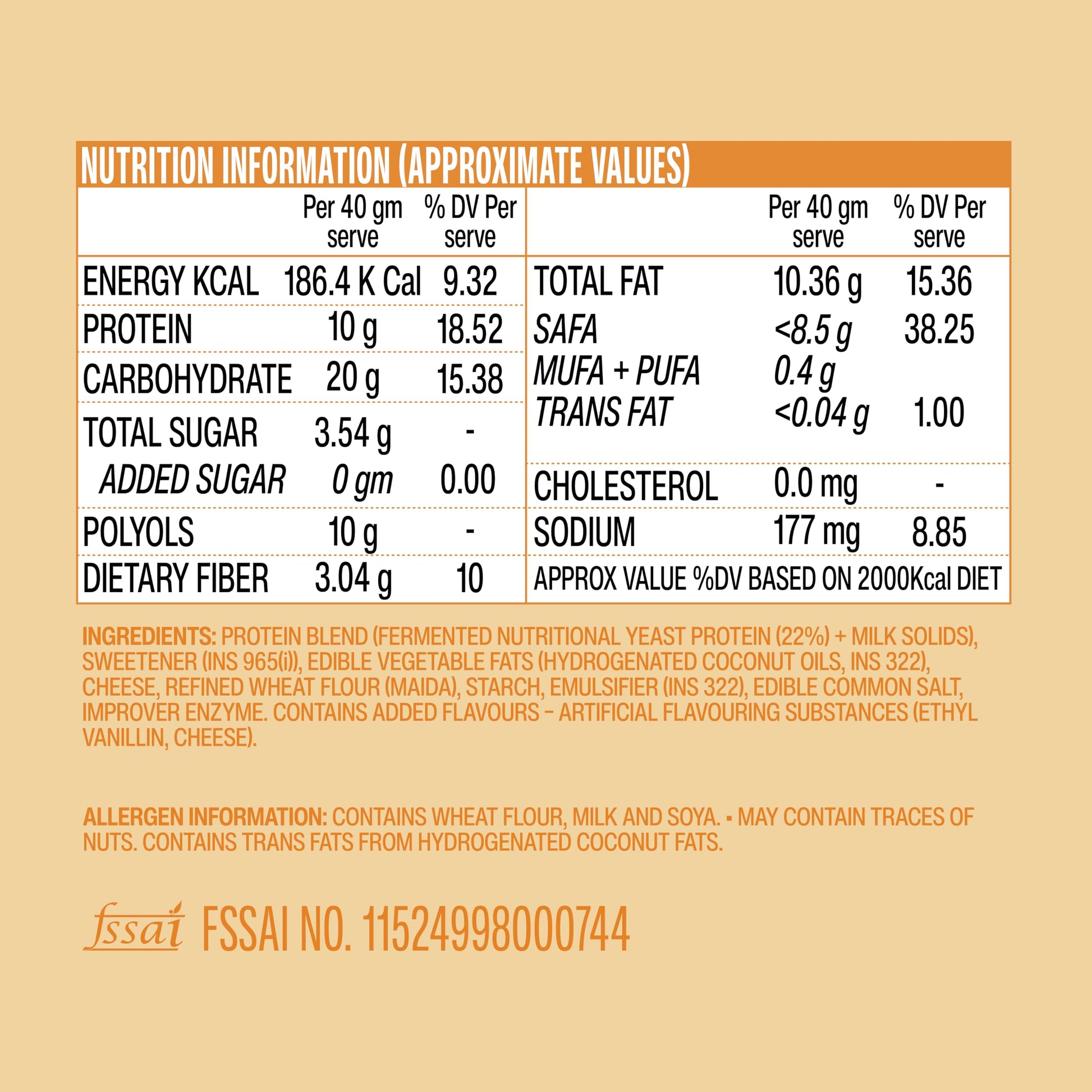 SuperYou Cheese Protein Wafer Bars (Pack of 10)|10g Protein, 3g Fiber,- image 2