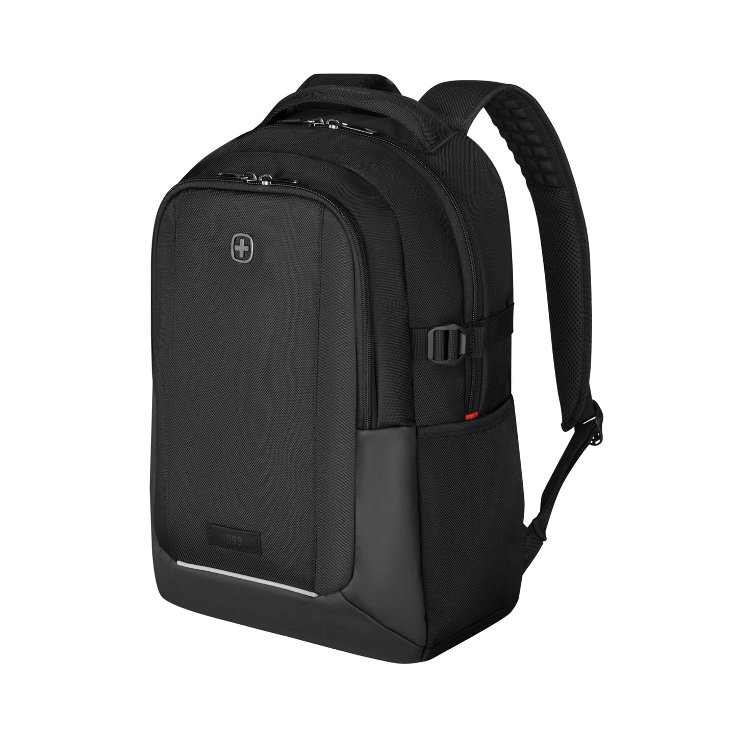 WENGER, New Essentials 2023, XE RYDE 16 inches Laptop Backpack (26 liters), 47 cm, Recycled Polyester PVC, Black, 612736, Travel Bag with Tablet Pocket | Swiss Designed
