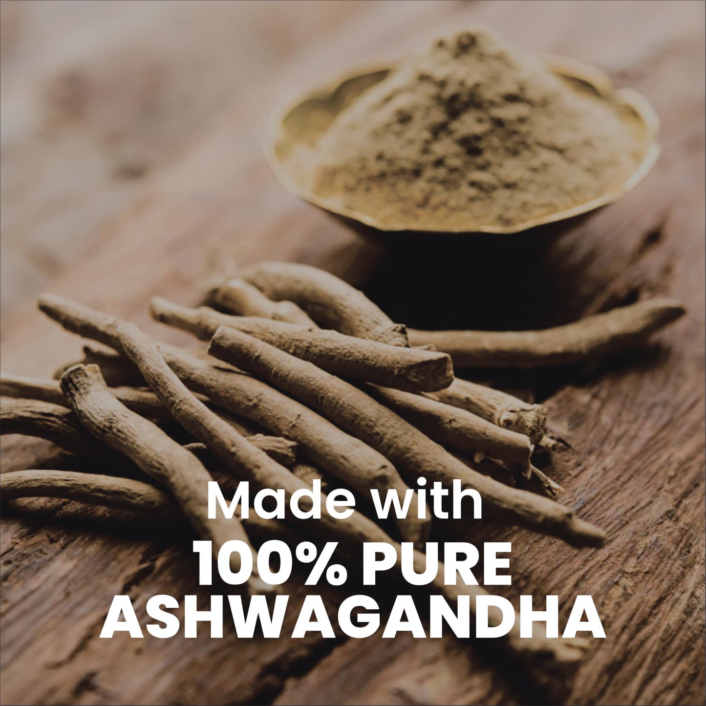 Smart Organics Ashwagandha Powder 100g - 100% Pure & Natural | Energy, Stress Relief, Immune Support | Herbal Supplement