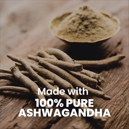 Smart Organics Ashwagandha Powder 100g - 100% Pure & Natural | Energy, Stress Relief, Immune Support | Herbal Supplement