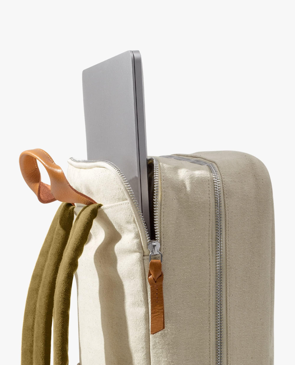 DailyObjects 9 to 9 Everyday Casual Laptop Backpack (16L) Fits Upto 15" Laptop | Unisex Shoulder Travel Bag | Durable Canvas Material | Zippered Compartment with Slip Pockets | Trolley Sleeve