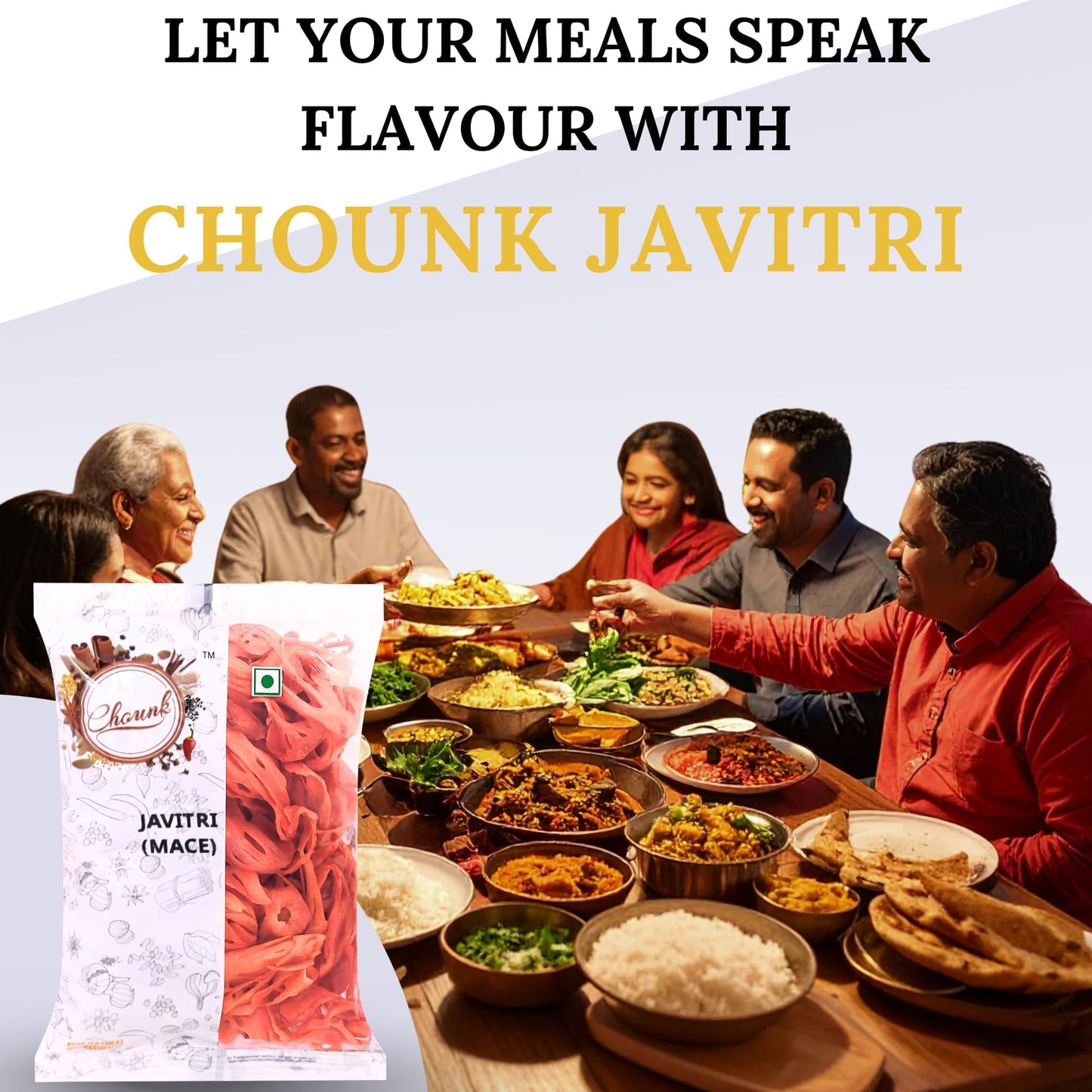 Chounk Spice Javitri 50 Grams | Javitri Spices Whole | Premium Japatri - Whole Spices | Mace Indian Spice