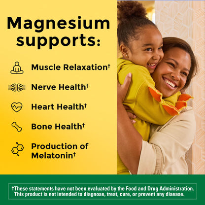 Nature Made Magnesium 250 Mg Softgel, 90 Count