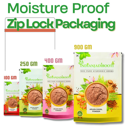 IndianJadiBooti Arjuna Chaal Powder - Arjun ki Chhal Powder - Terminali- image 4