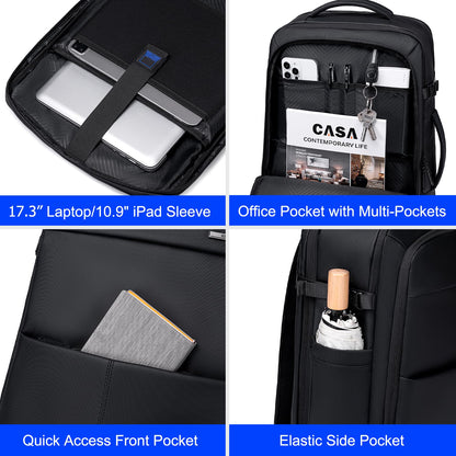 GOLDEN WOLF Travel Backpack for Men Large 30L Multi-Functional Water-re- image 5