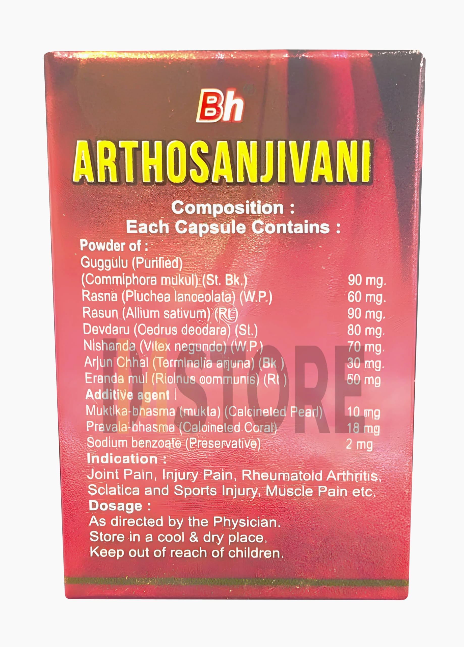 Bengal Herbs Arthosanjivani 30 Capsules (Pack of 3)- image 5