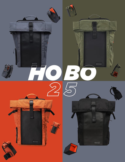 CarryPro HOBO25 V3.0 (Rust Orange), Everyday Workation Laptop Backpack(- image 2