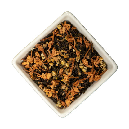 Tifusion Jasmine chamomile Organic Green Tea With 100% Natural & Pure Ingredients For calm Mind | Aids Sleep | Best As A Hot Drink Or Iced Cooler Tea Bags | 100 Gms 50 Serving Cups