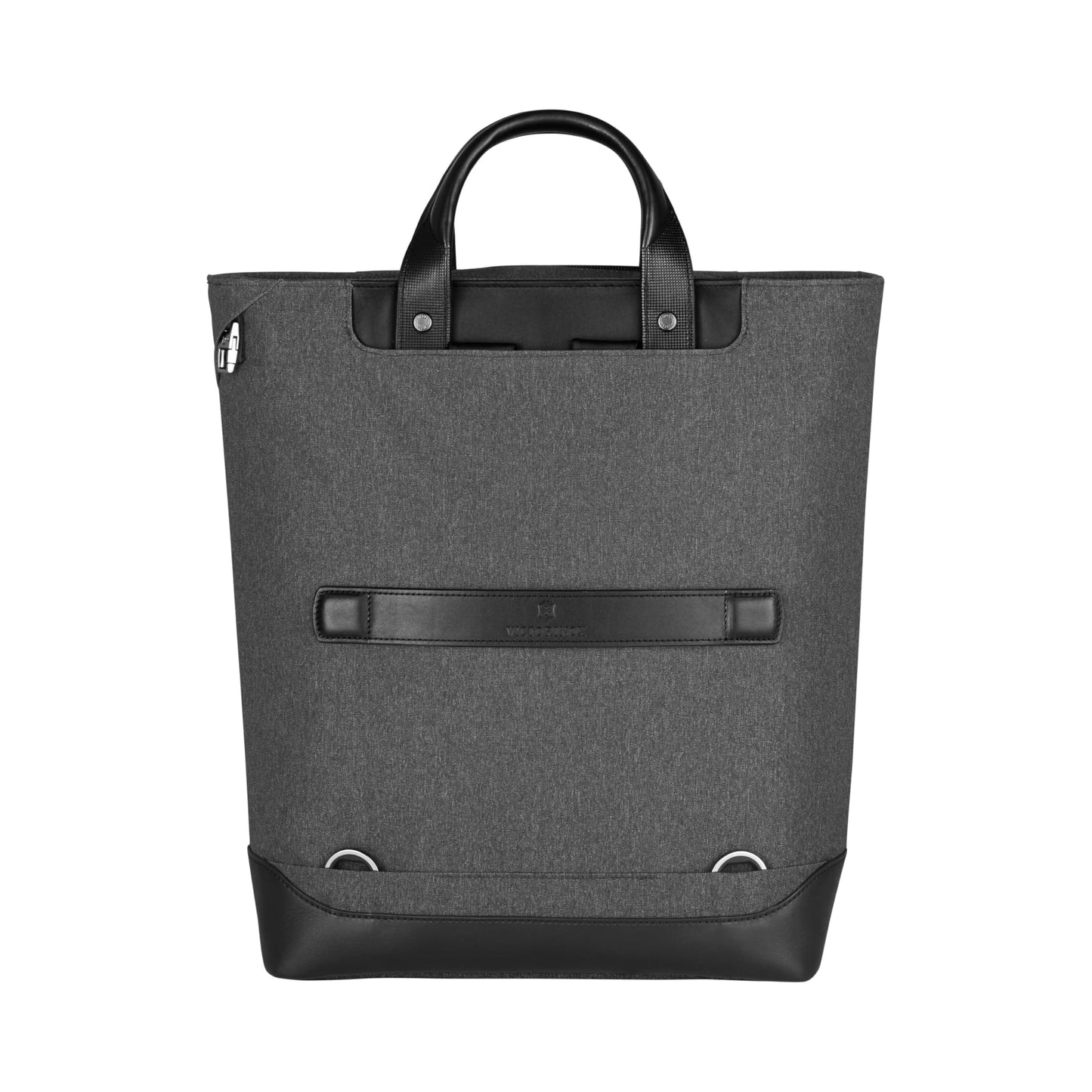 Victorinox Architecture Urban 2.0 2-Way Carry Tote/Backpack with 15" Laptop and Tablet Pocket, Melange Grey (611957), M
