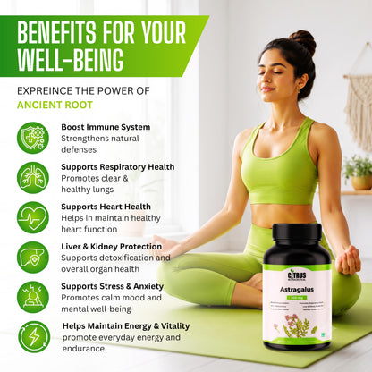 CITRUS NUTRACEUTICAL Astragalus Root Extract 500mg