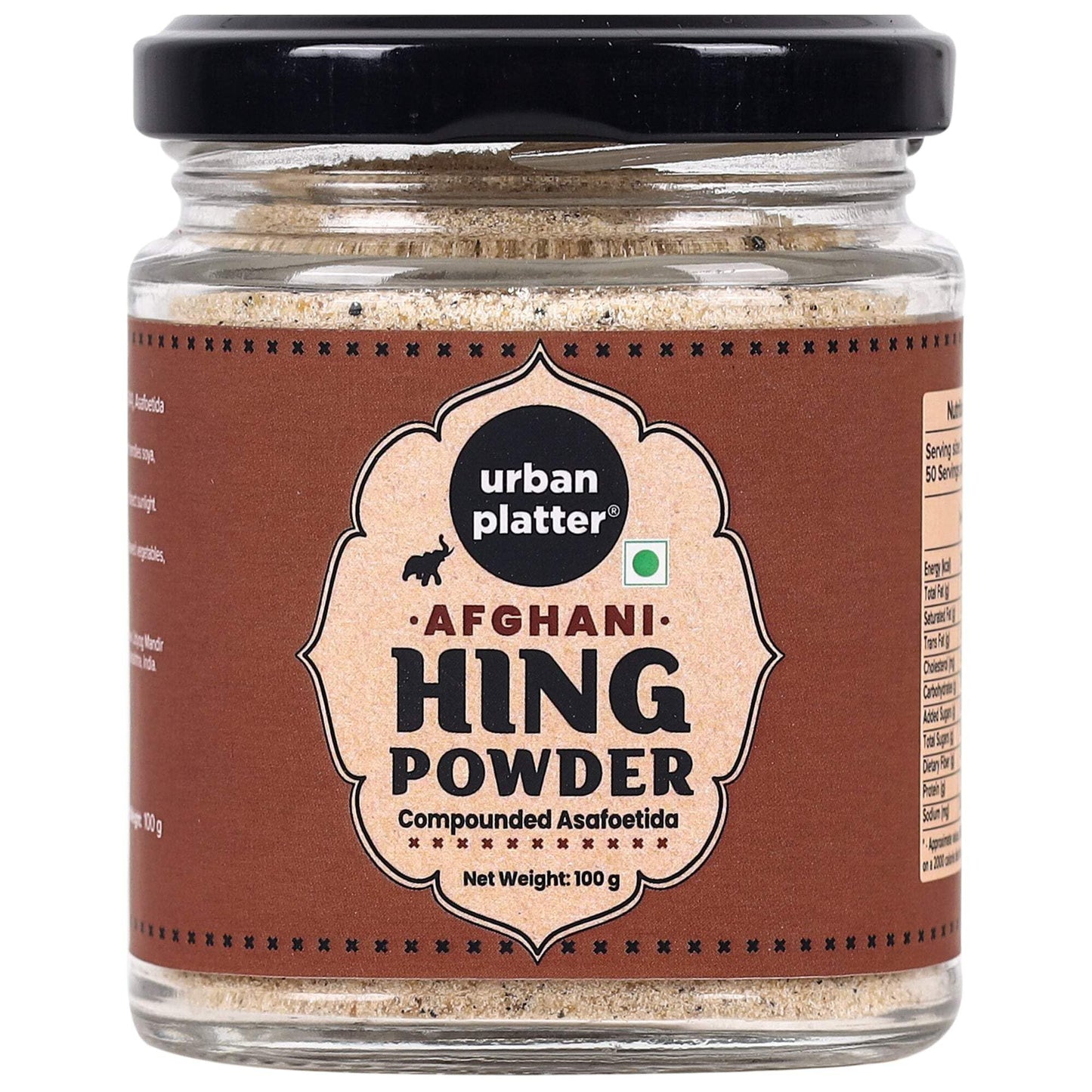 Urban Platter Premium Hing Powder, 100g (Compounded Asafoetida Powder | Tempering Essential | Natural Digestive Aid | Perfect for Daily Cooking)