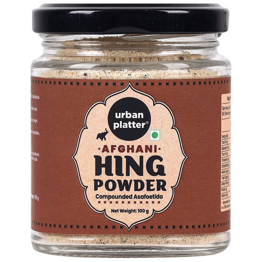 Urban Platter Premium Hing Powder, 100g (Compounded Asafoetida Powder | Tempering Essential | Natural Digestive Aid | Perfect for Daily Cooking)