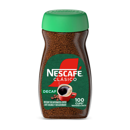 Nescafé Clasico Decaf Coffee, 7.05 oz ℮ 200 g