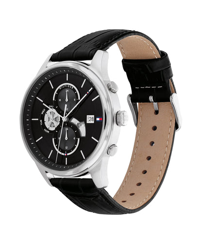 Tommy Hilfiger Black Dial Analog Watch for Men