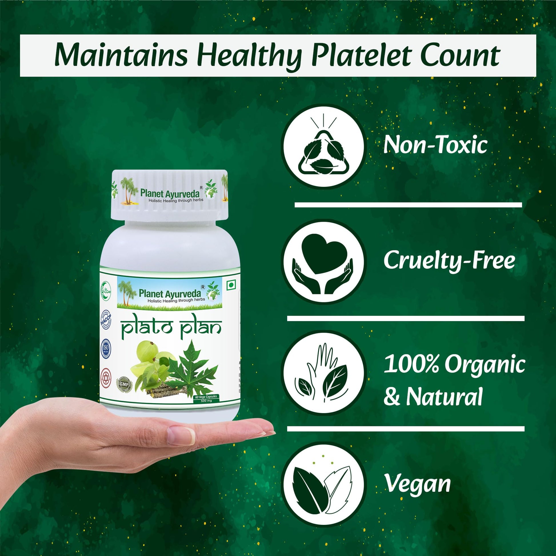 Planet Ayurveda Plato Plan Capsules- image 5