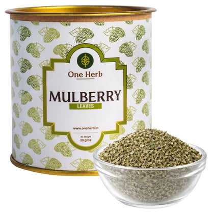 One Herb - Mulberry Leaves 50g | Herbal Tea Infusion Traditionally Used for Daily Wellness & Digestive Comfort | Naturally Dried Loose Leaves