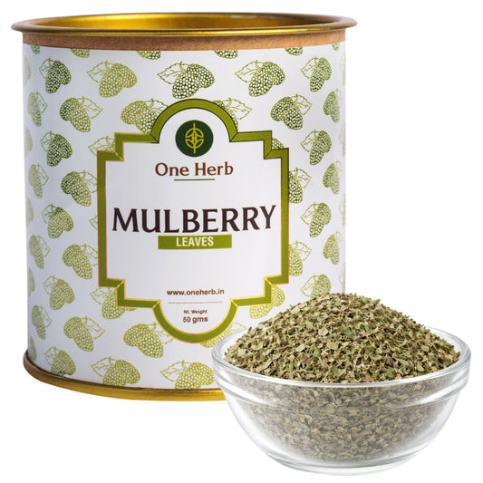 One Herb - Mulberry Leaves 50g | Herbal Tea Infusion Traditionally Used for Daily Wellness & Digestive Comfort | Naturally Dried Loose Leaves