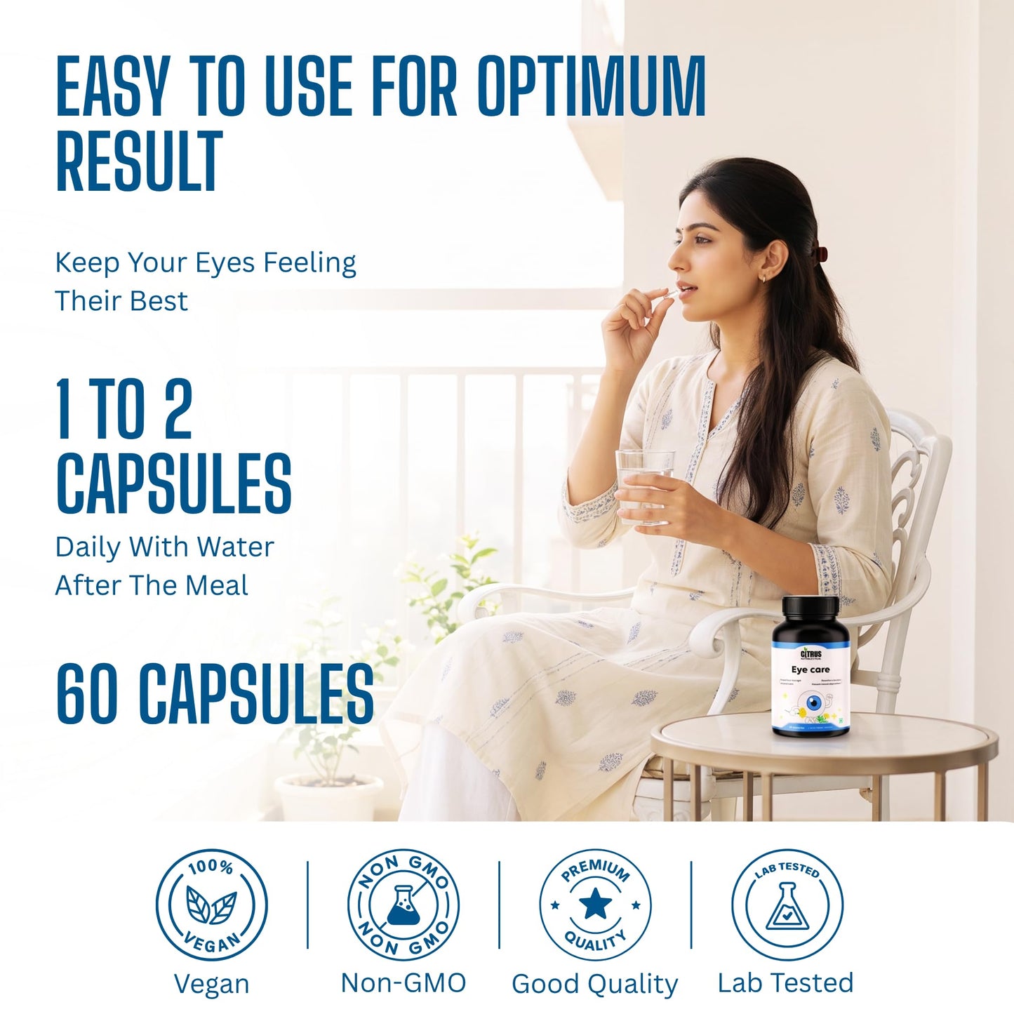 CITRUS NUTRACEUTICAL Eye Care Supplement Capsules
