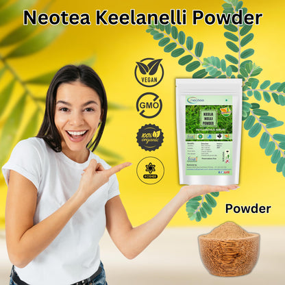 Neotea Keelanelli Powder | Bhumyamalaki | Phyllanthus Niruri | 300 GM |- image 8