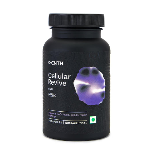 CNTH Cellular Revive | NMN 500 mg | NAD Support for Cellular Energy, Repair & Vitality | 30 Capsules