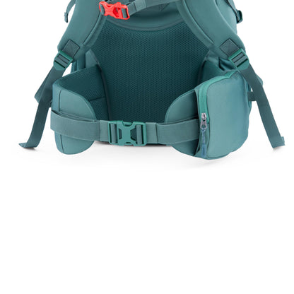 American Tourister Yeti Pro | 60 Ltrs | 2 Compartments | Bottle Pocket | Ergonomic Padded Back Panel & Shoulder Straps | Rucksack | 1 Year International Warranty | Green