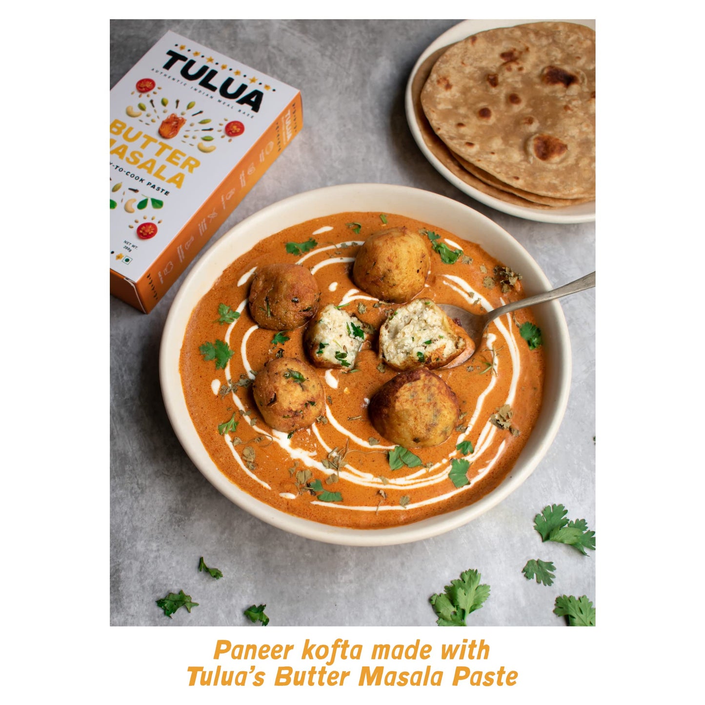 Tulua Butter Masala Ready to Cook Paste | Cooking Paste | 1 Pack serve 4-6 | No Preservatives | 160 gms