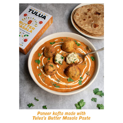 Tulua Butter Masala Ready to Cook Paste | Cooking Paste | 1 Pack serve 4-6 | No Preservatives | 160 gms