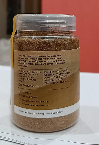 Anamaya Raita Masala Powder | Dahi Bada Masala | Dahi Vada Masala | Authentic Spice Mix from Prayagraj | Packed in an aesthentic food grade Jar | 100 gms