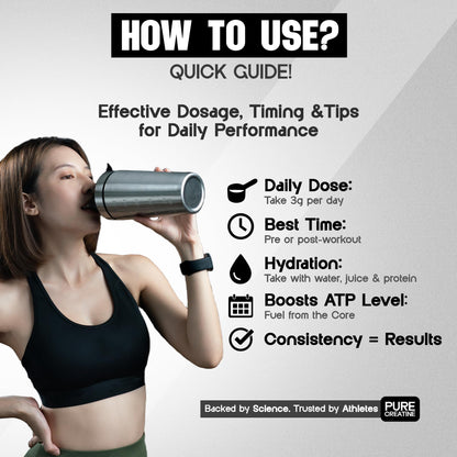 Musclefood Pure Micronised Creatine Powder | Unflavoured (100g, 33 Servings) | Supports Muscle Growth, Fast Recovery & Athletic Performance | Pre-Post workout Supplement for Men & Women | 3g Per Serve