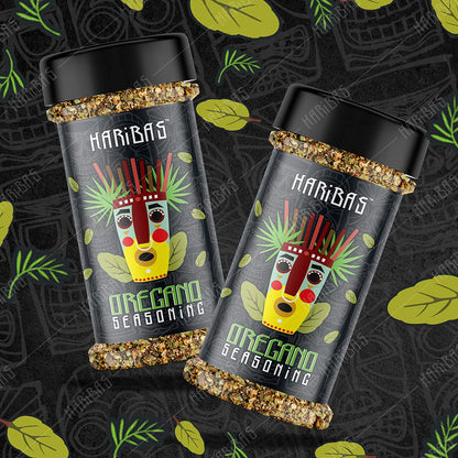 HARIBAS Dry Oregano Flakes Seasonings 100grms, Aromatic Spicy Dried Pizza Pasta Seasoning