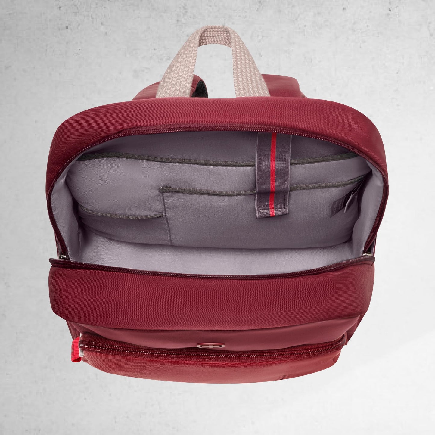 WENGER, Motion, 15.6 Inches Laptop Backpack, 20 liters, Digital Red, 612546| Business Travel Bag, Swiss Designed
