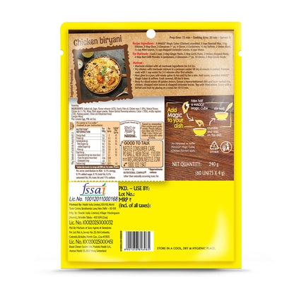 MAGGI Magic Cubes, 240g, Pouch - Extra Chicken Flavour