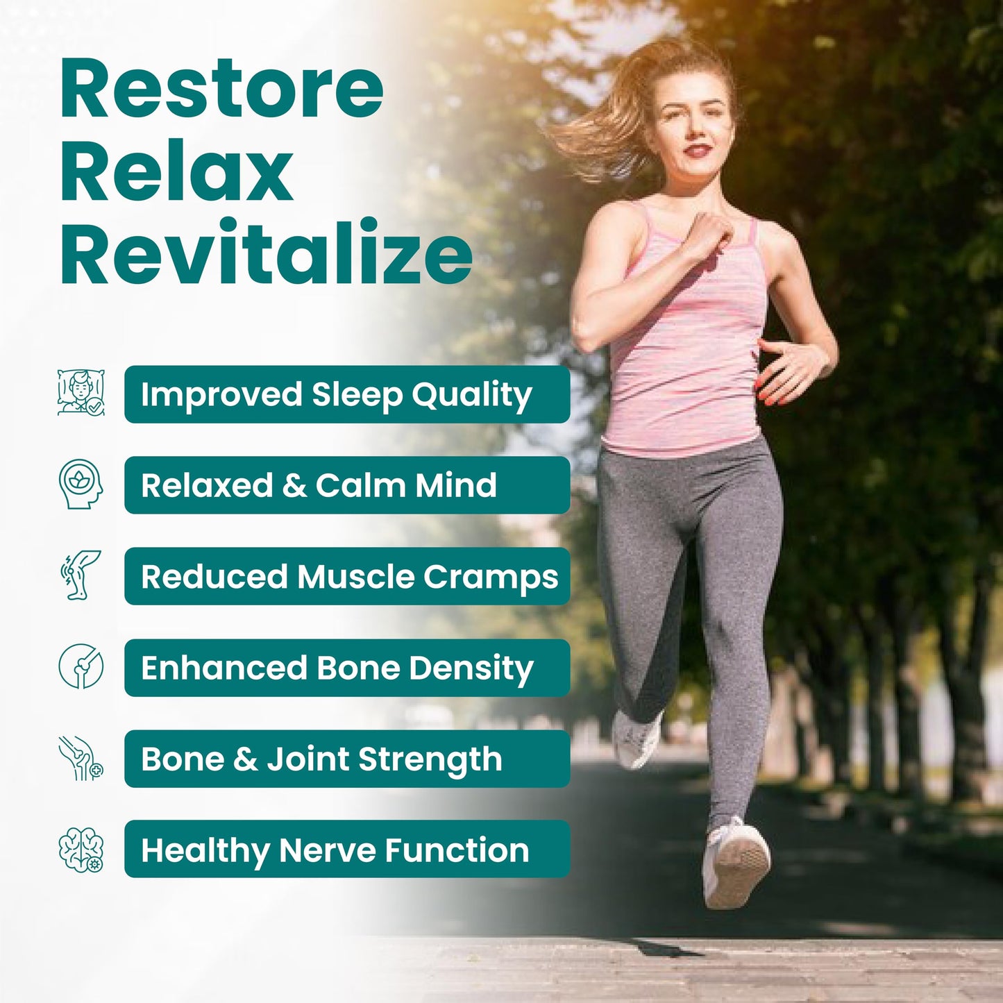 Vlado's Himalayan Organics Chelated Magnesium Glycinate Supplement 2000mg Per Serving | Magnesium Supplement Supports | Clinically Approven | Muscle Recovery & Better Sleep - 60 Veg Tablets